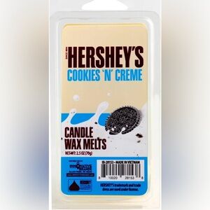 HERSHEY'S Cookies 'N' Creme Candle Wax Melts - Cream/White